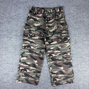 Game Winner Pants Mens Medium Camo Convertible Cargo Hunting zip off